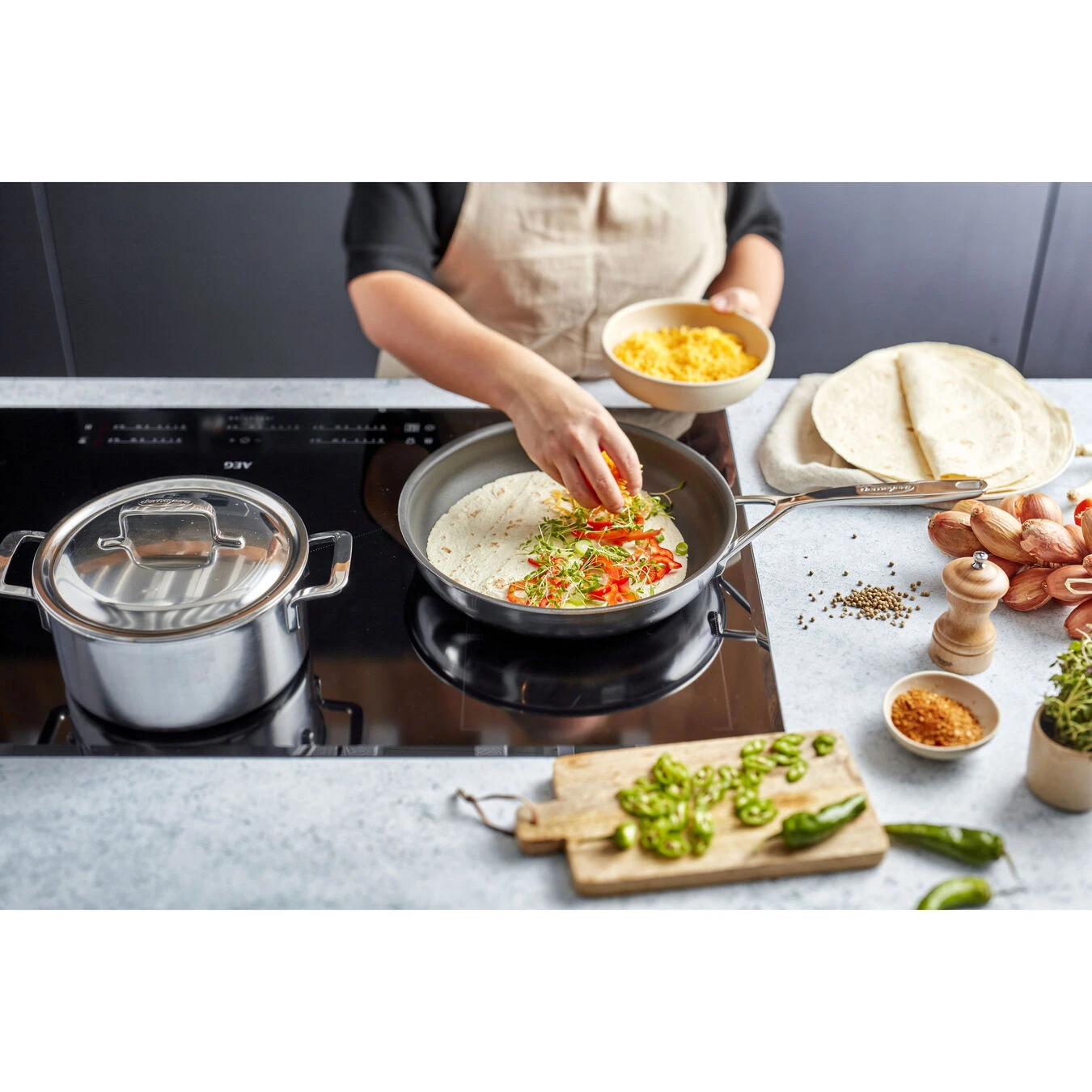 Demeyere Koekenpan Duraslide 24 Cm - Afbeelding 2