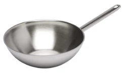 Demeyere Apollo Wok Met Steel ø 26 Cm Rvs Glans