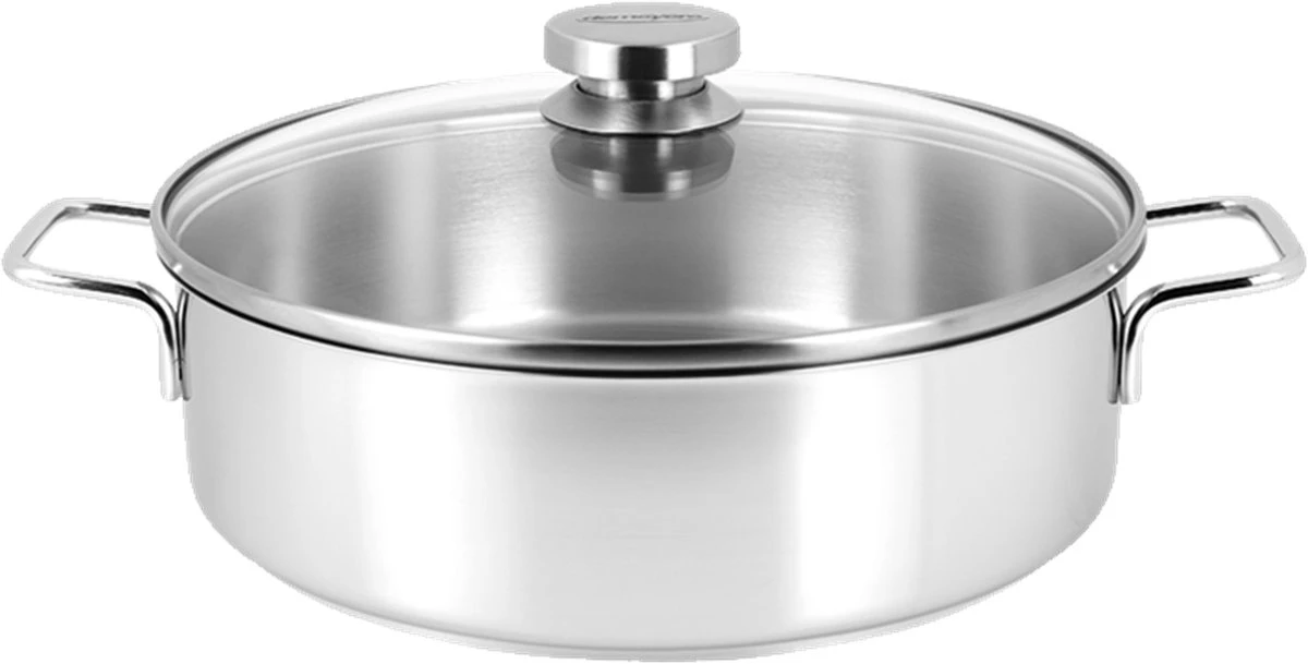 Demeyere Apollo 7 - Kookpan - 24 Cm - Met Glazen Deksel - Afbeelding 2